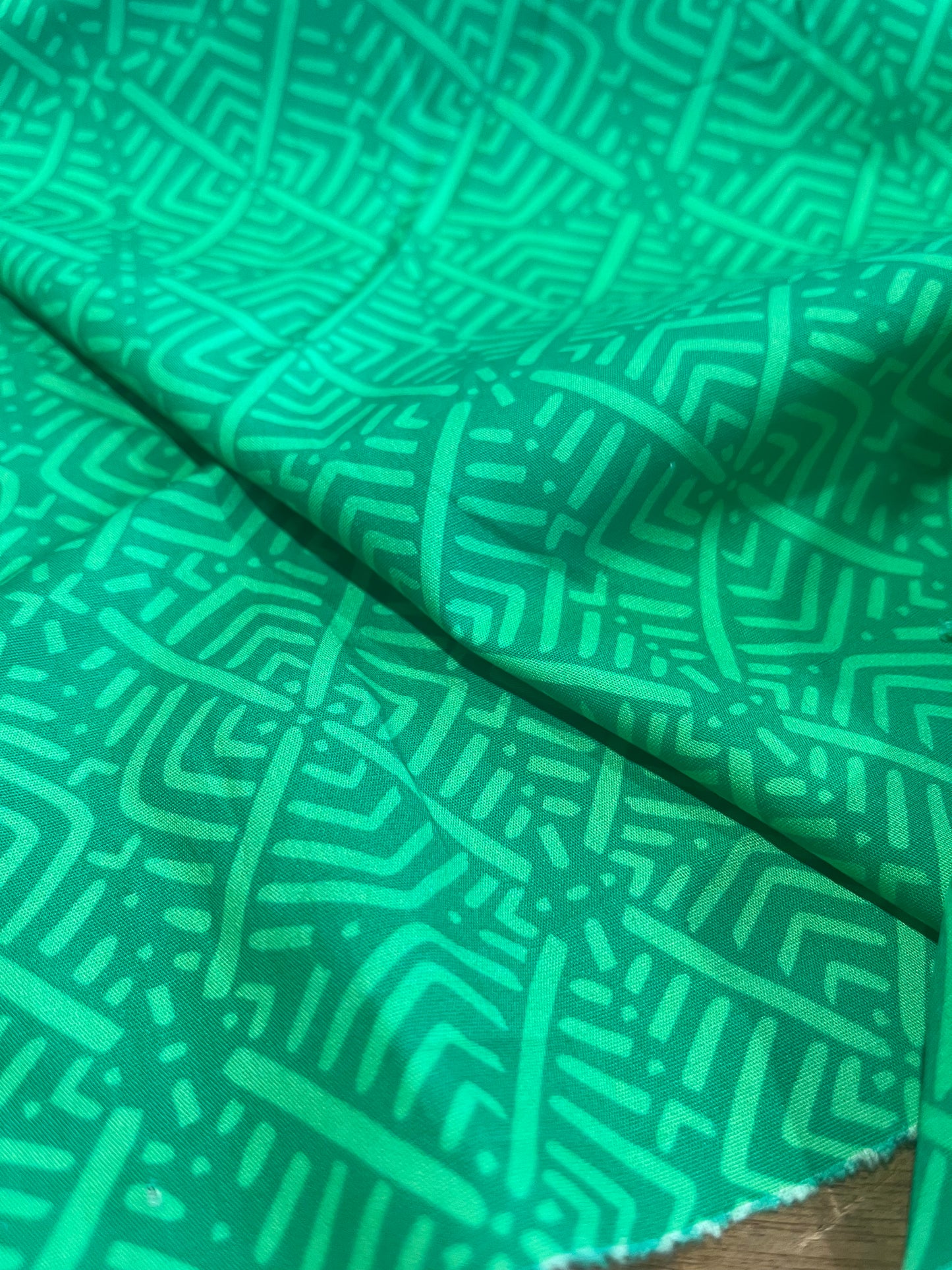 C02 CAN 1510 poplin green print