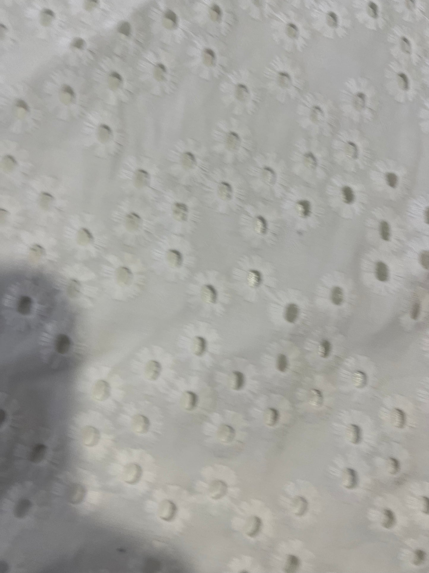 ROSALIA 057 cotton with embroidery white