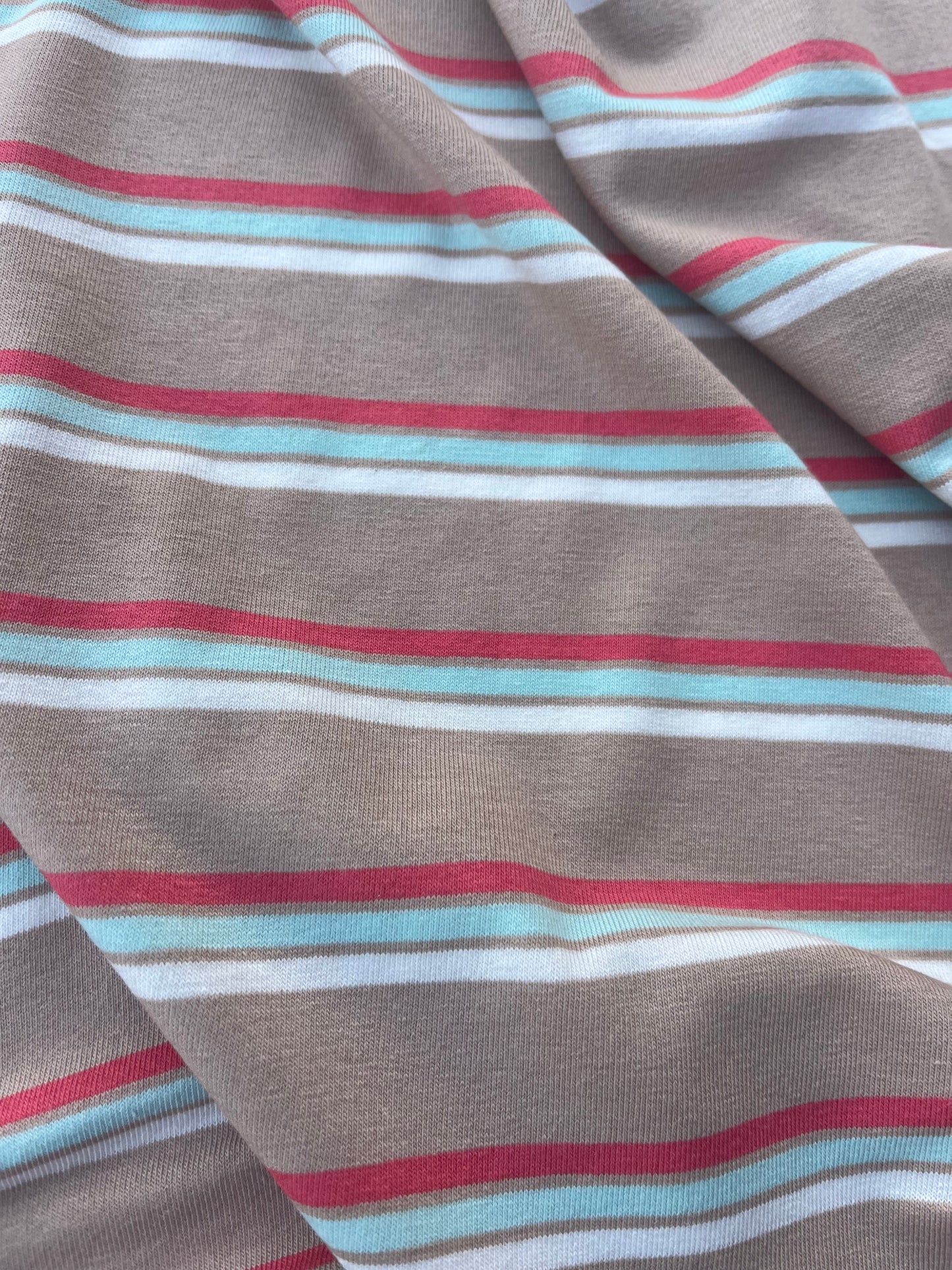 POLLY JANE 007 viscose jersey stripes