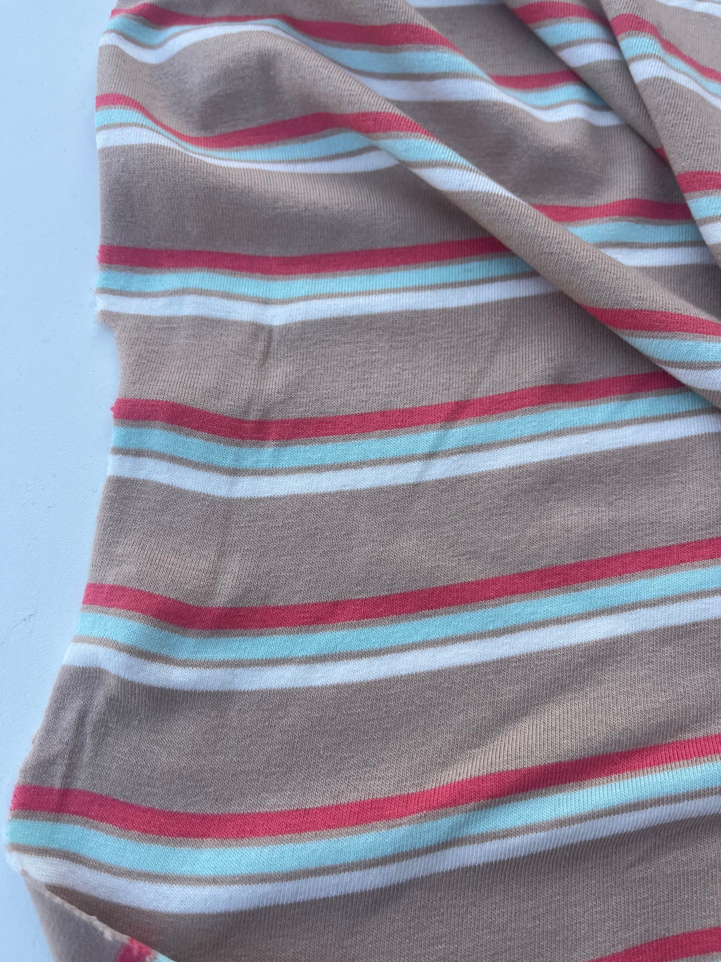 POLLY JANE 007 viscose jersey stripes