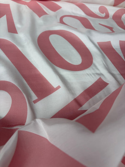 PC VINCE 008 viscose old pink letters