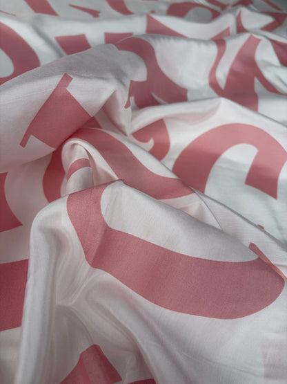 PC VINCE 008 viscose old pink letters