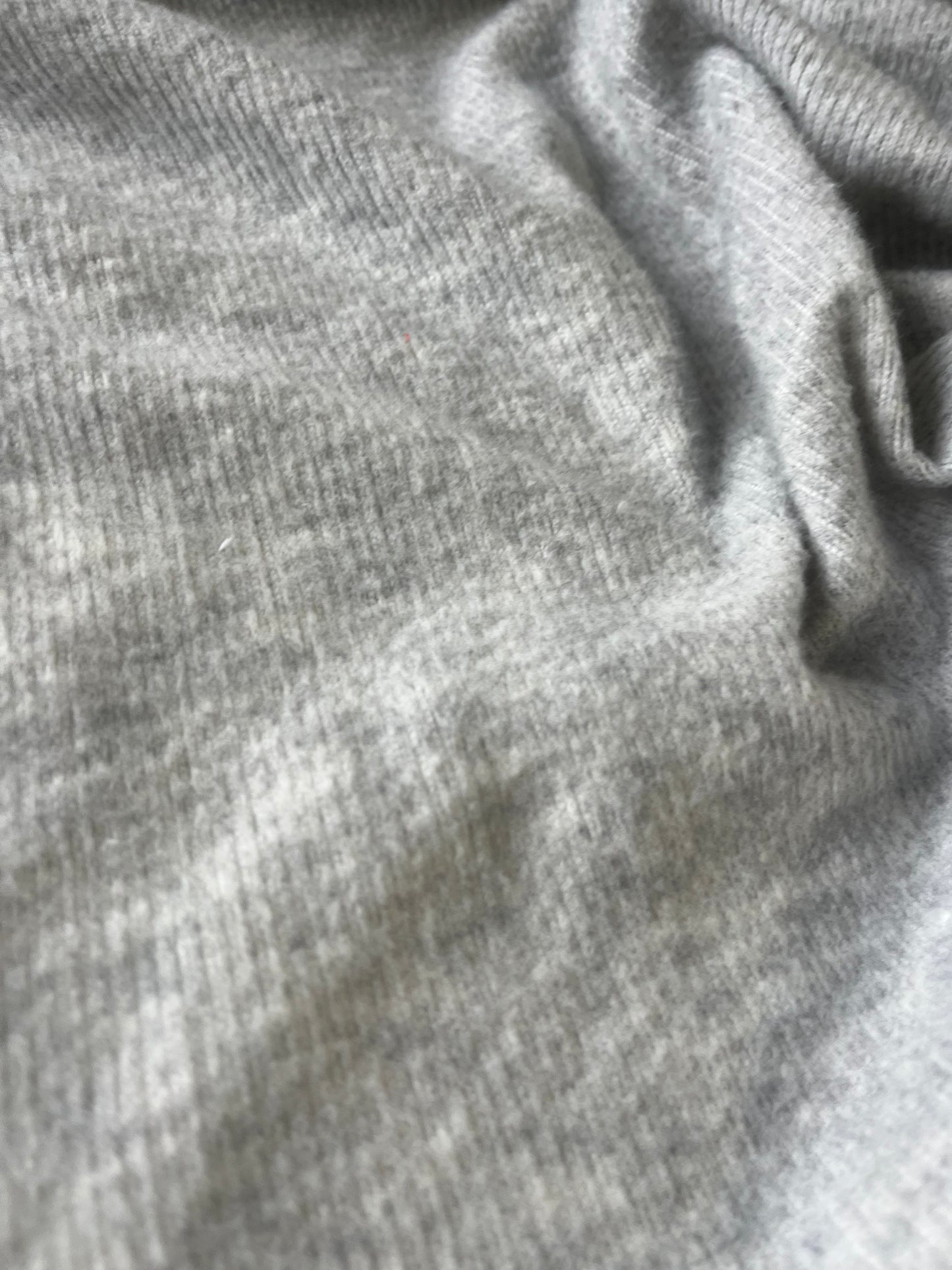 ROSALIA 060 rib wool jersey grey mélange