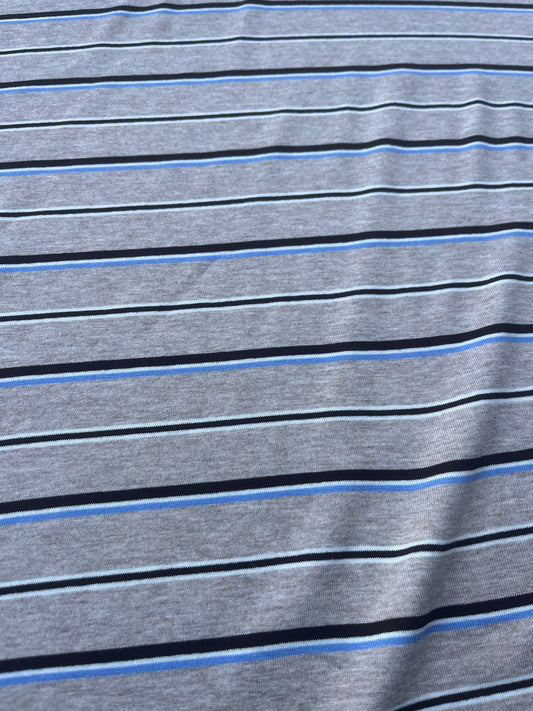 POLLY JANE 008 viscose jersey stripes