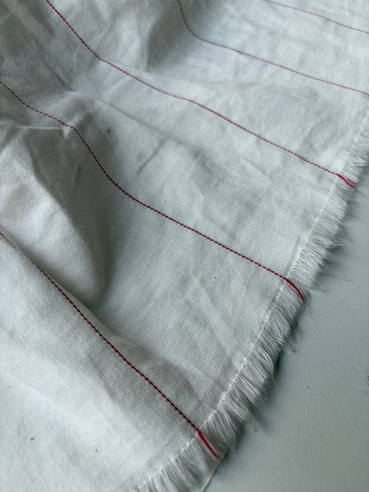 PC SMITHERS 005 red pinstripe midweight cotton
