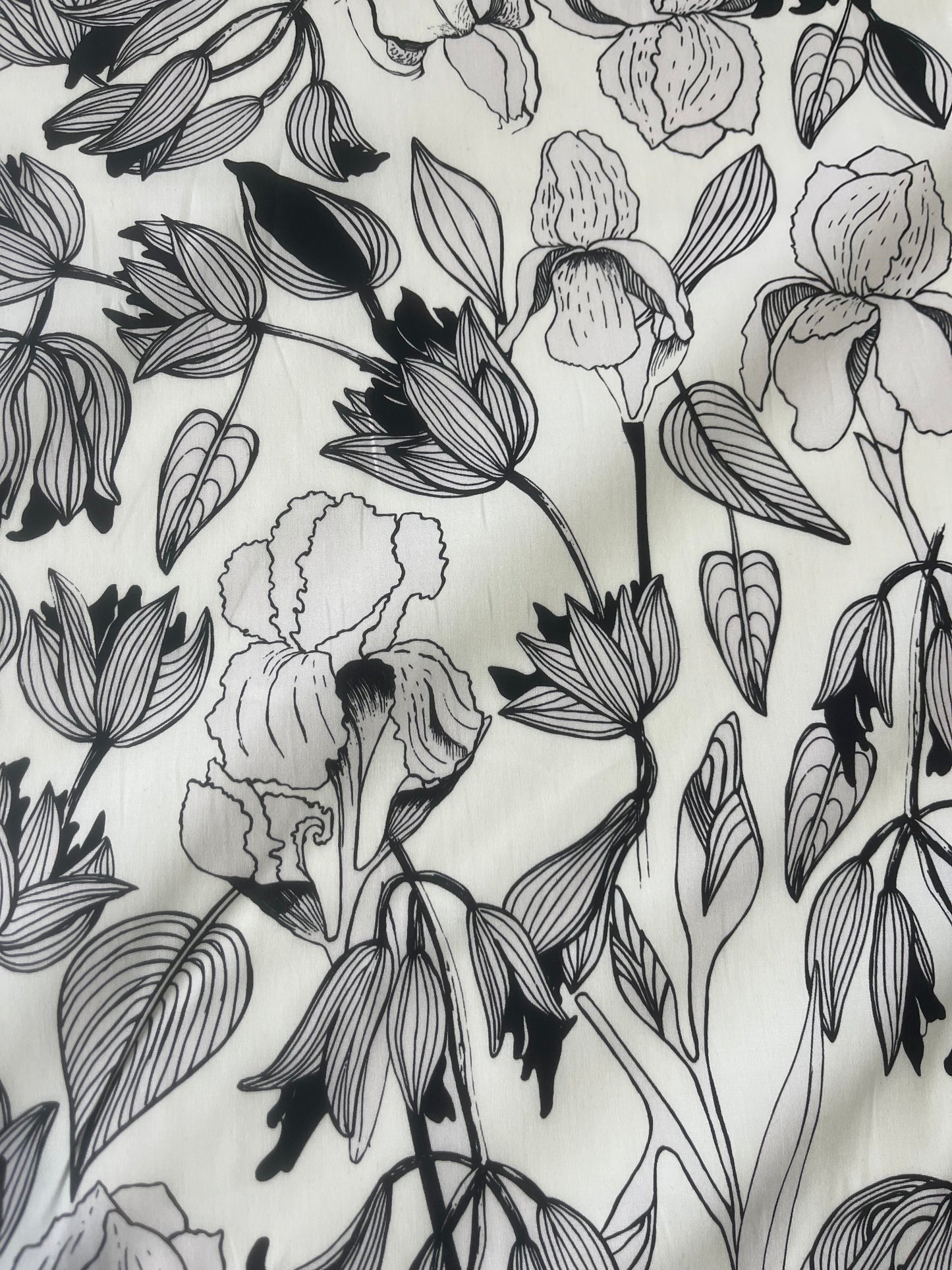 ROSALIA 061 poplin stretch flowers