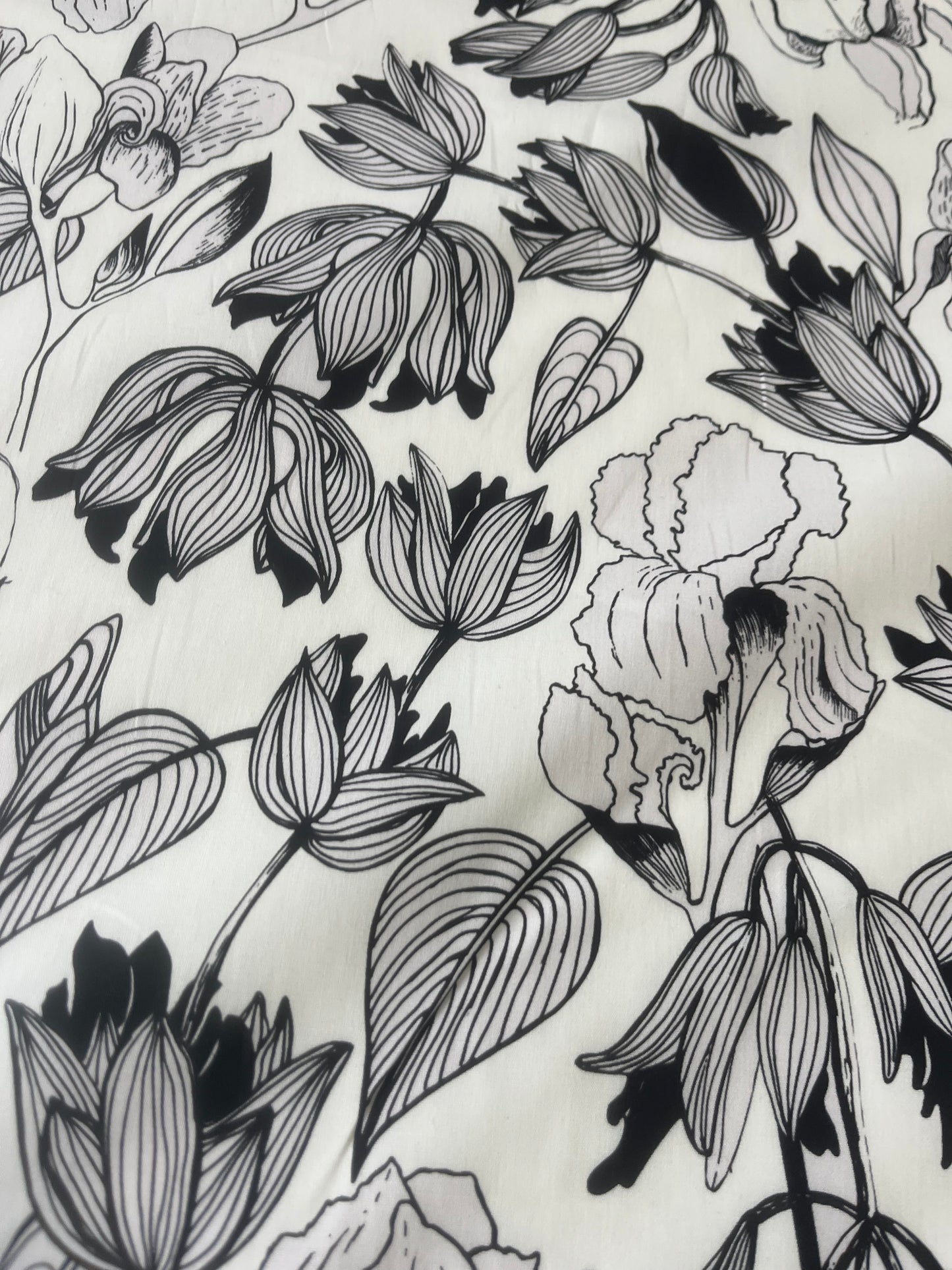 ROSALIA 061 poplin stretch flowers