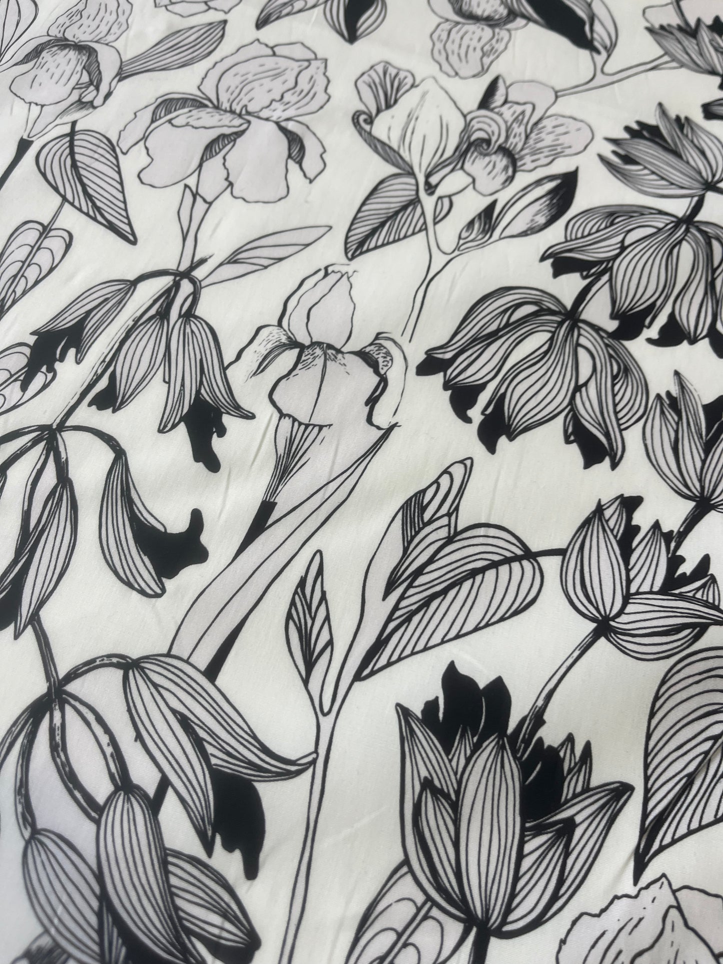 ROSALIA 061 poplin stretch flowers