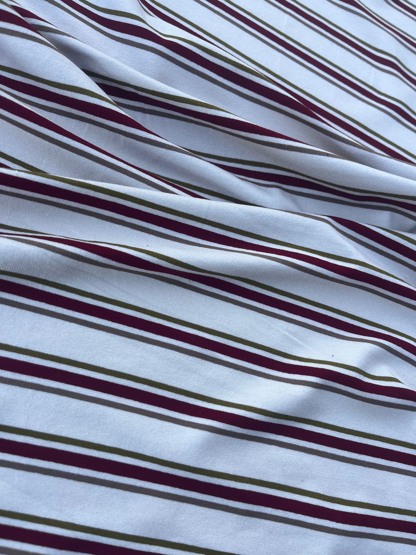 POLLY JANE 011 viscose jersey stripes