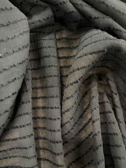 ZINO 002 horizontal stripes with sheer effect