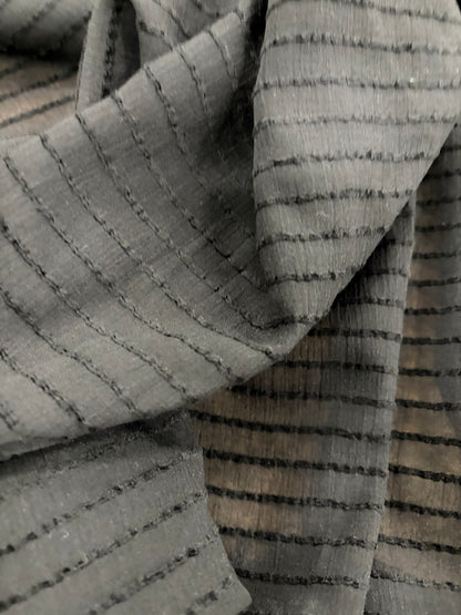 ZINO 002 horizontal stripes with sheer effect