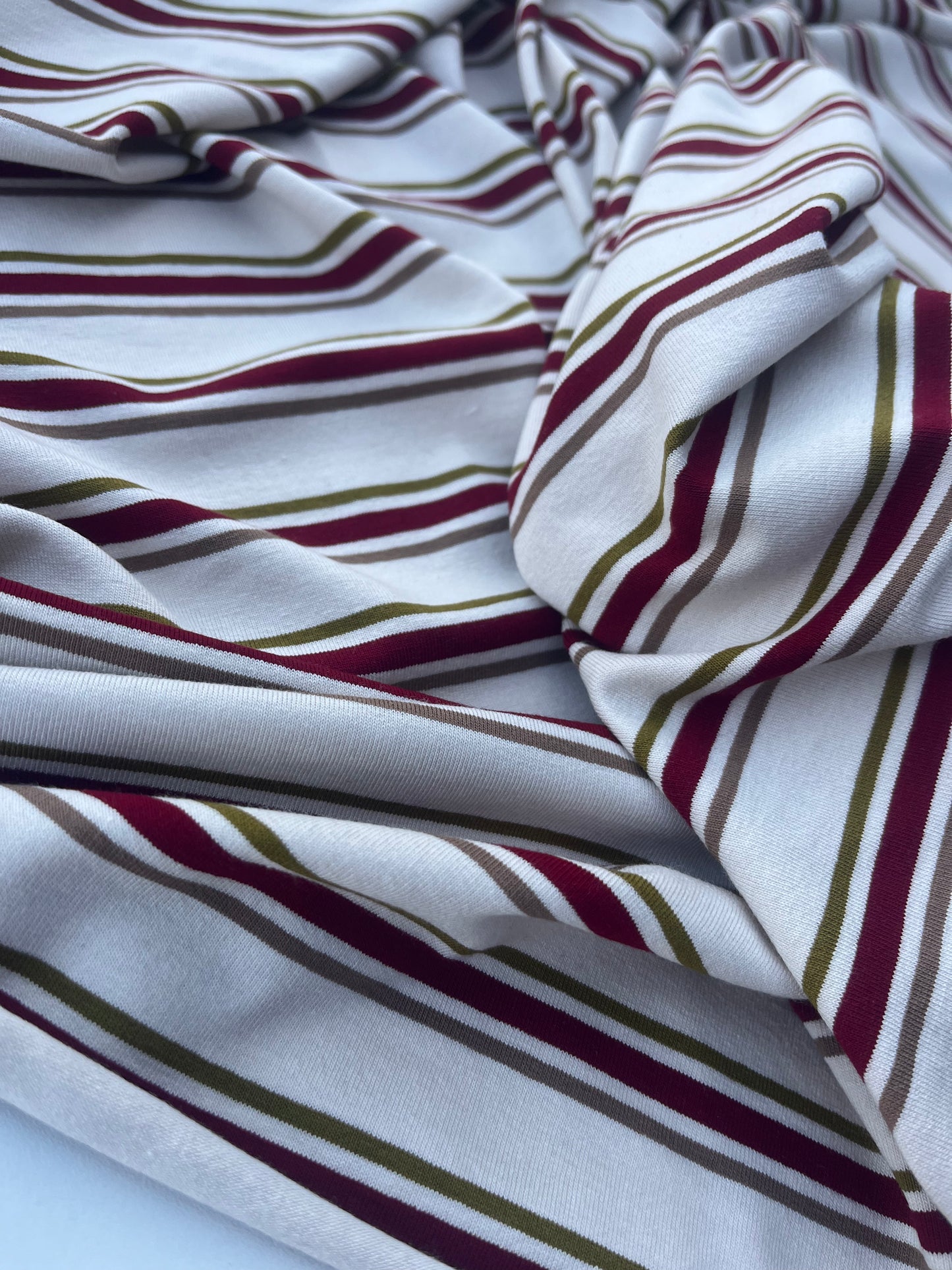 POLLY JANE 011 viscose jersey stripes