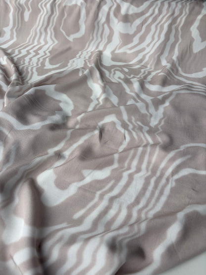 PC VINCE 011 viscose bicolor print dusty pink