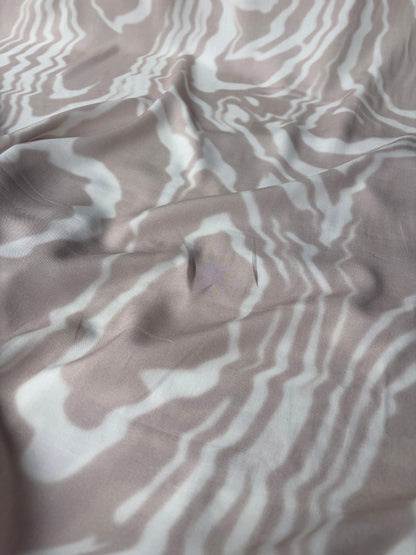 PC VINCE 011 viscose bicolor print dusty pink
