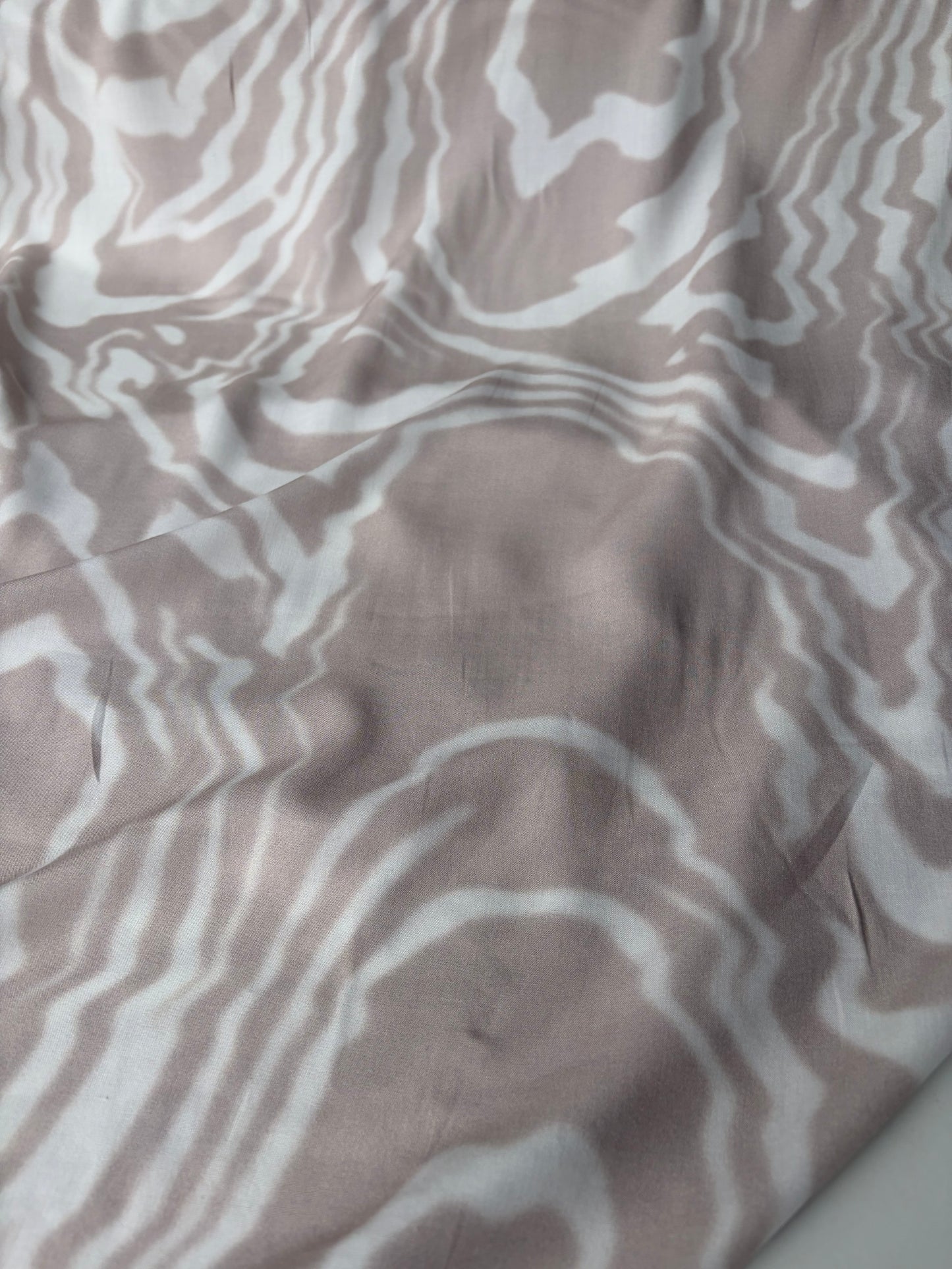 VINCE 011 viscose bicolor print dusty pink
