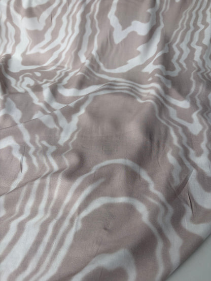 PC VINCE 011 viscose bicolor print dusty pink