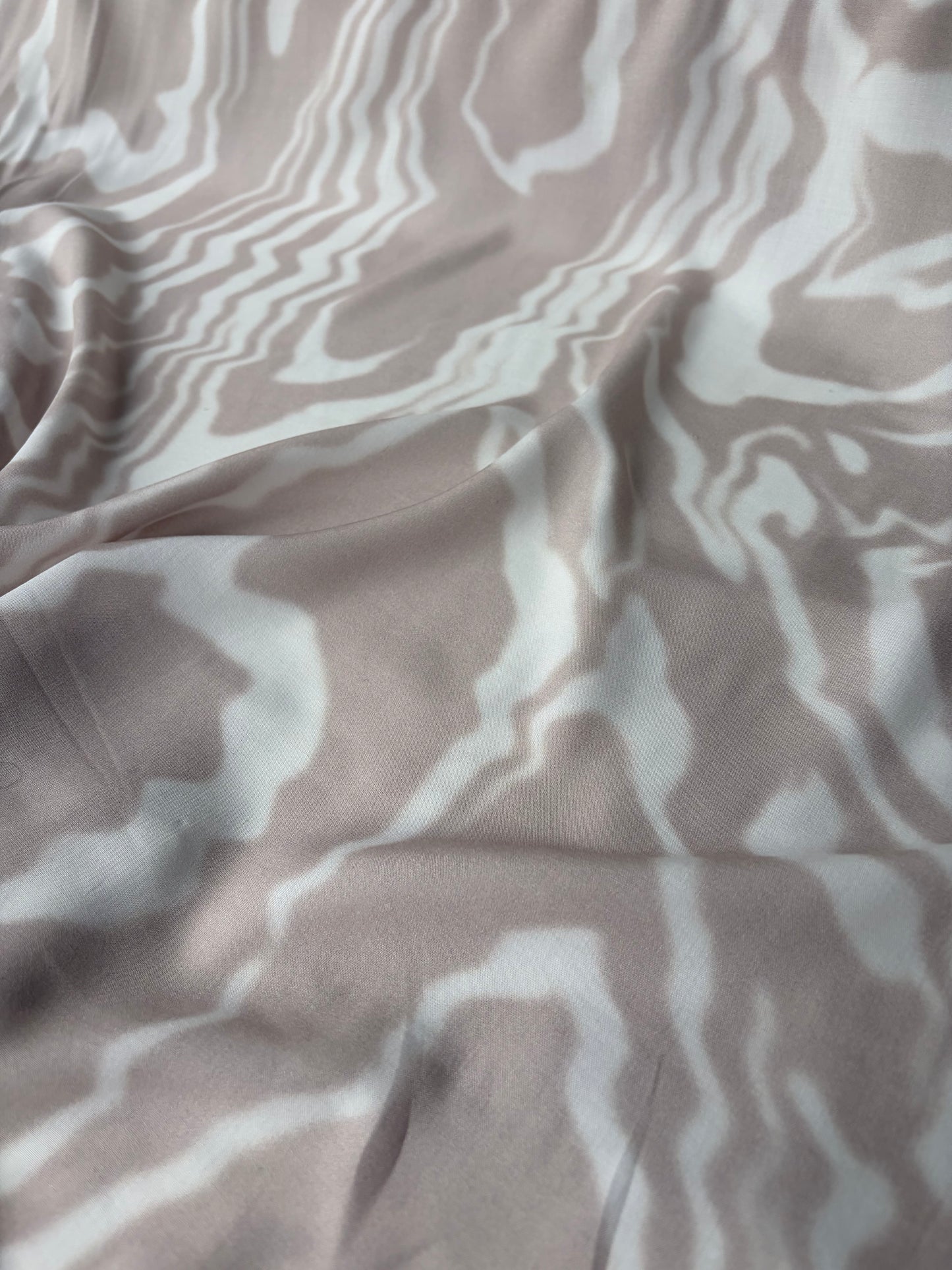 VINCE 011 viscose bicolor print dusty pink