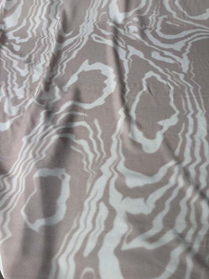 PC VINCE 011 viscose bicolor print dusty pink