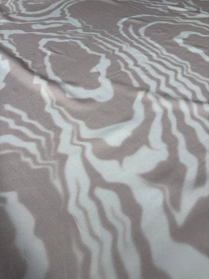 PC VINCE 011 viscose bicolor print dusty pink