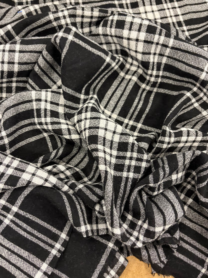 ZINO 004 wool/cotton check