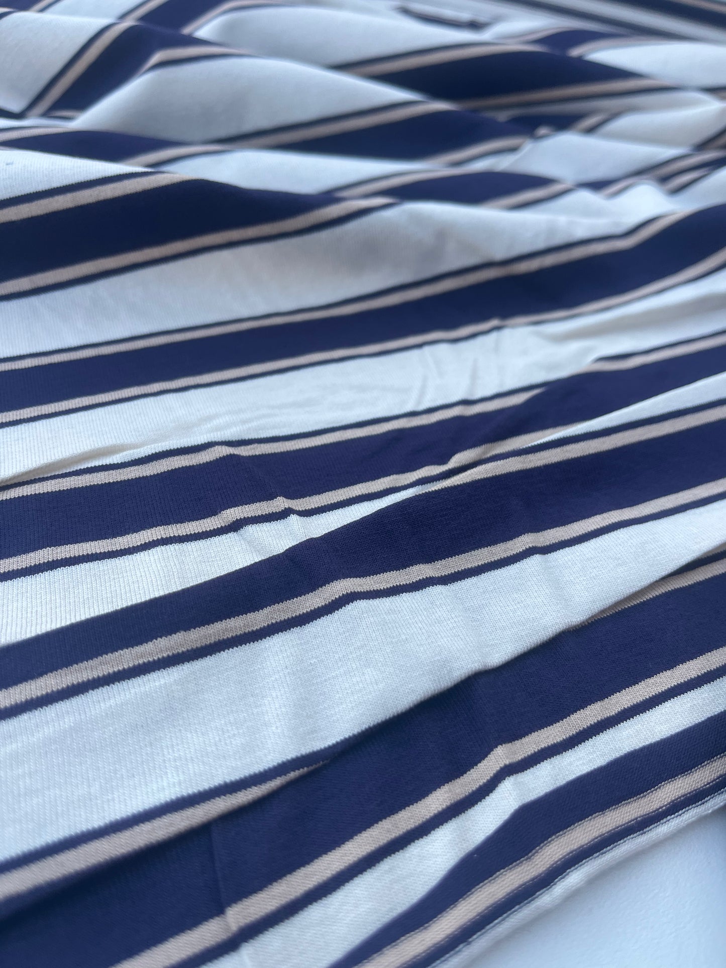 POLLY JANE 013 viscose jersey stripes