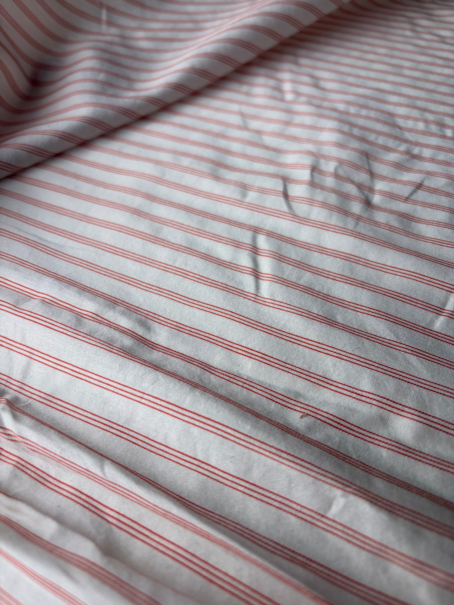 VINCE 012 colourwoven cotton voile stripes