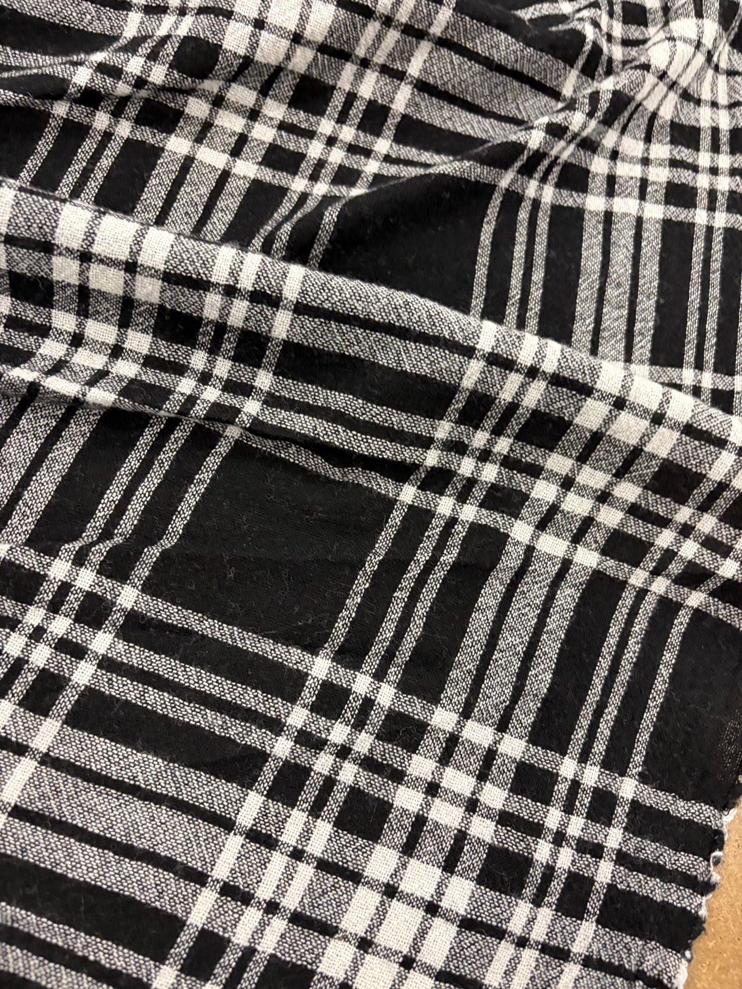 ZINO 004 wool/cotton check