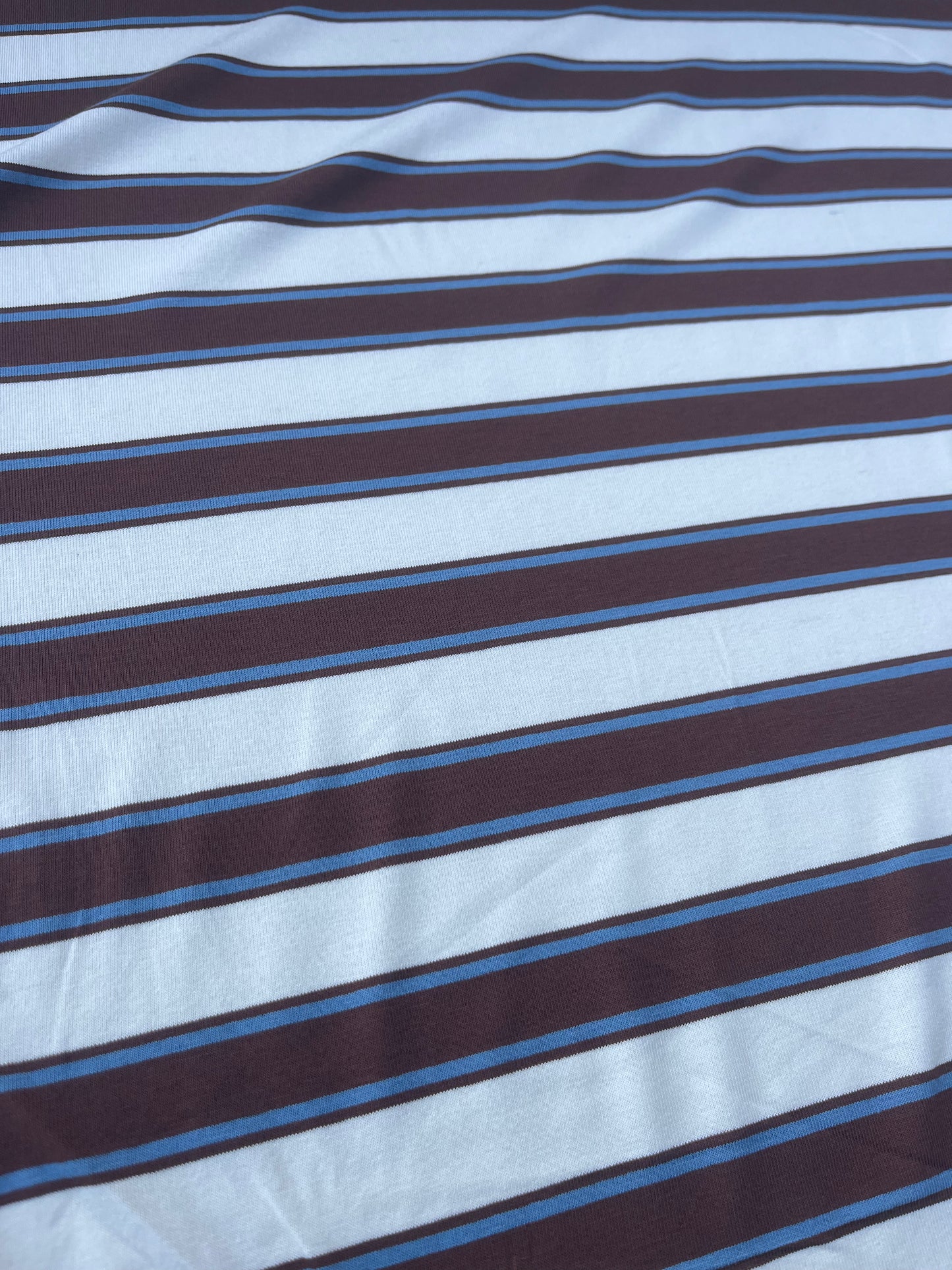 POLLY JANE 014 viscose jersey stripes