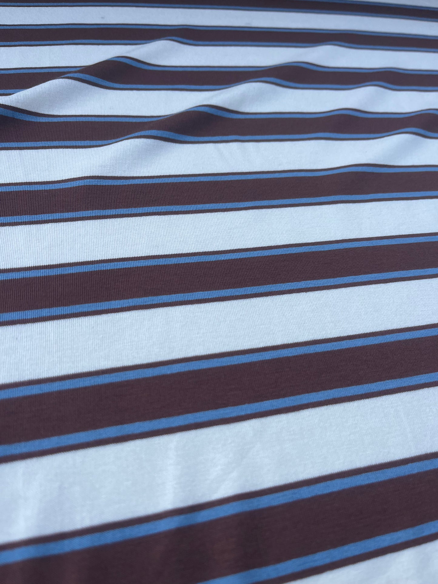 POLLY JANE 014 viscose jersey stripes