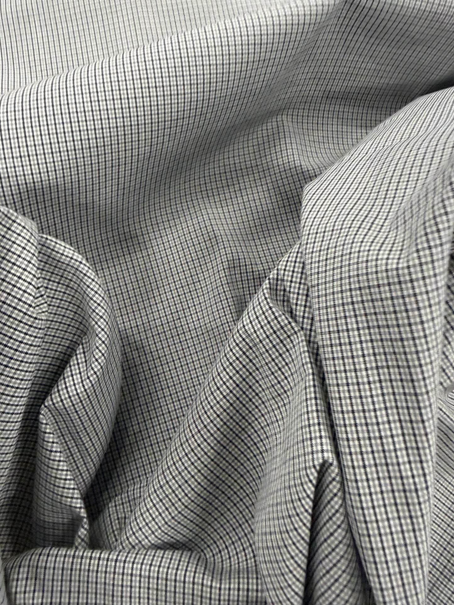 ZINO 009 light cotton stretch with mini check