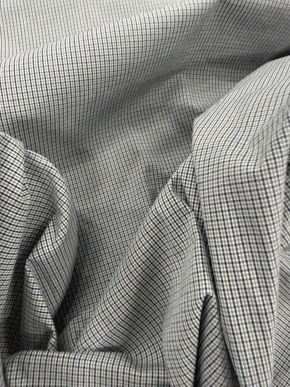 ZINO 009 light cotton stretch with mini check