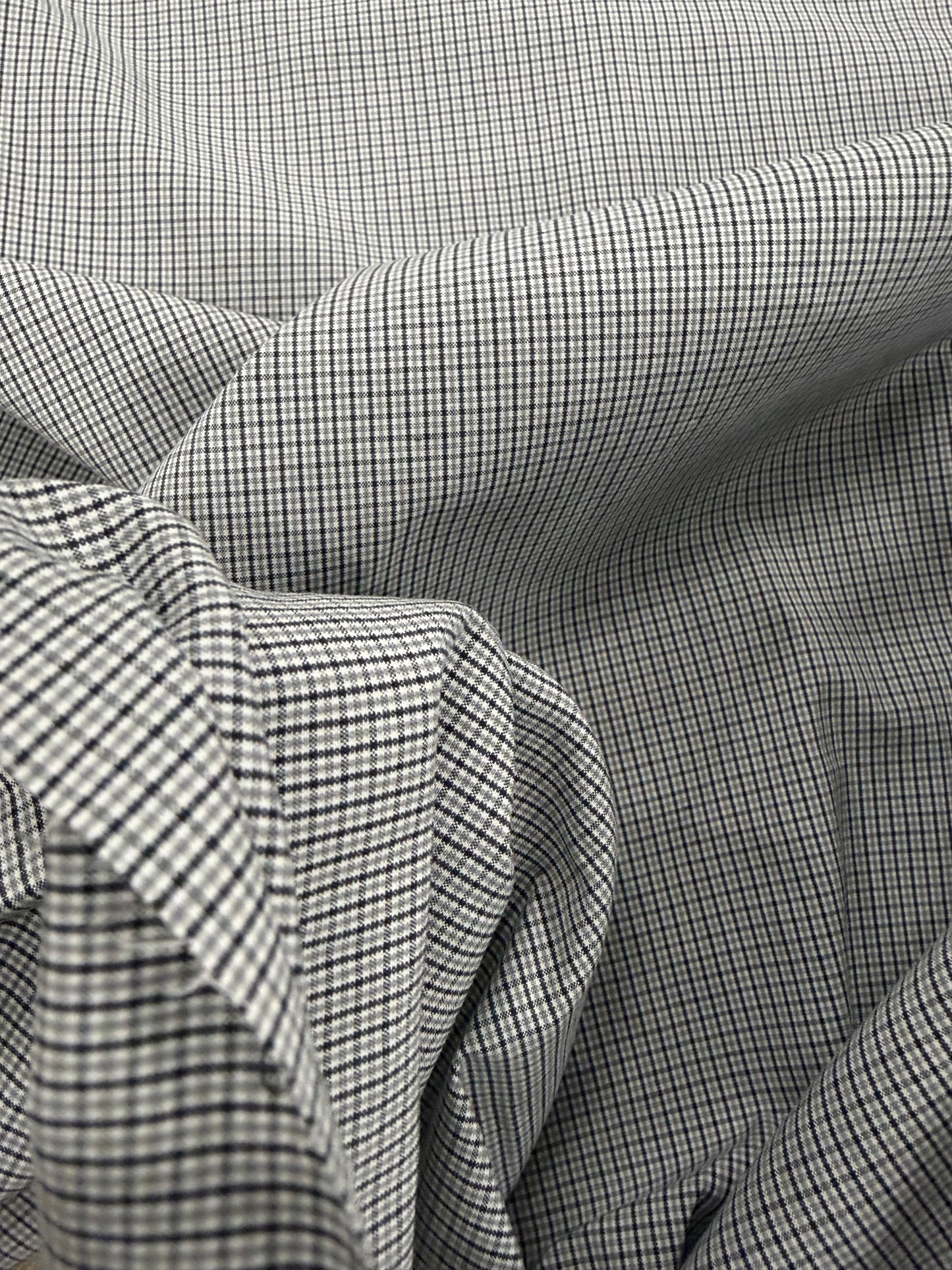 ZINO 009 light cotton stretch with mini check
