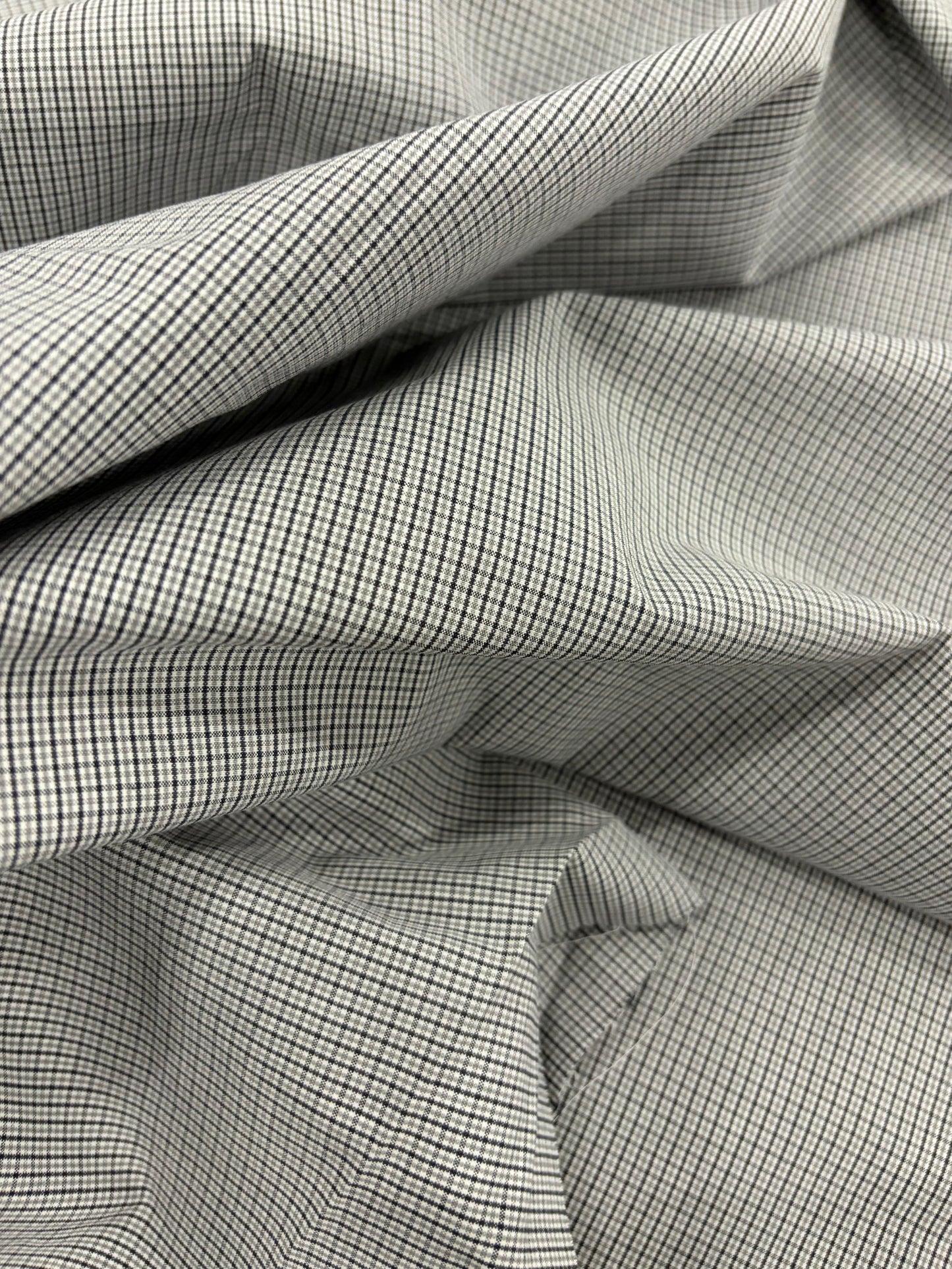 ZINO 009 light cotton stretch with mini check