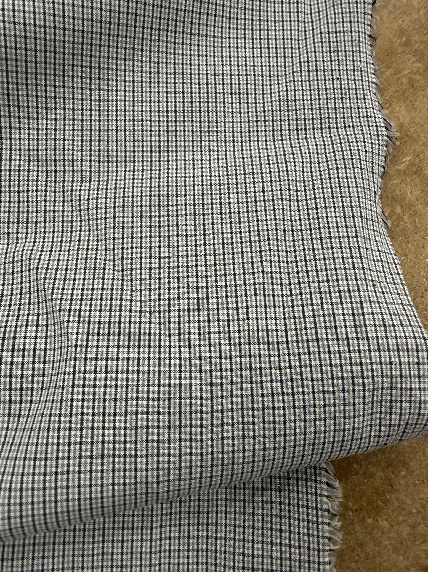 ZINO 009 light cotton stretch with mini check