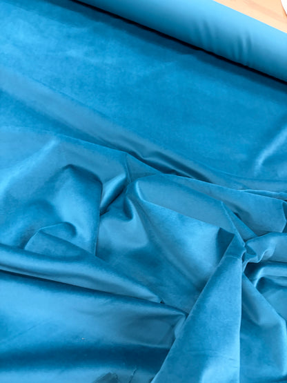 ZINO 010 emerald color cotton velvet