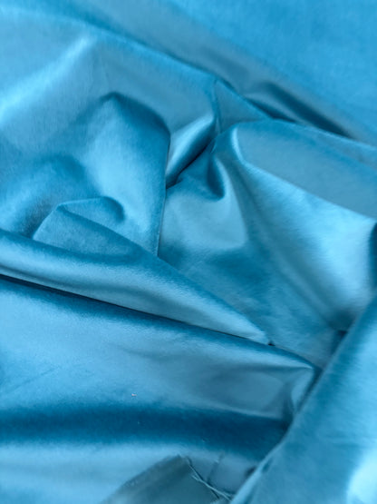 ZINO 010 emerald color cotton velvet