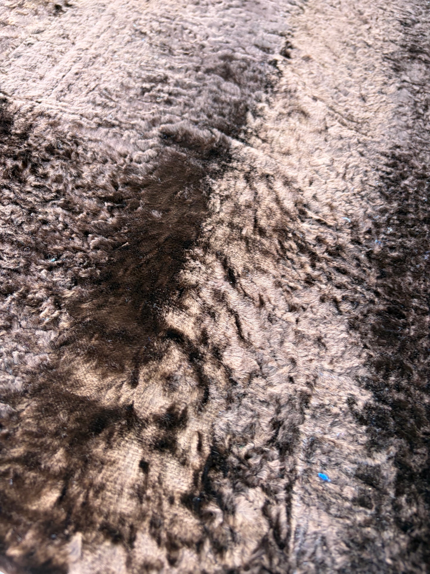SMITHERS 013 brown coloured cotton fake fur