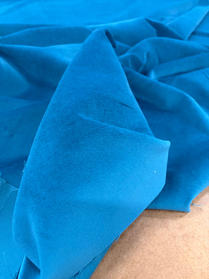 ZINO 010 emerald color cotton velvet