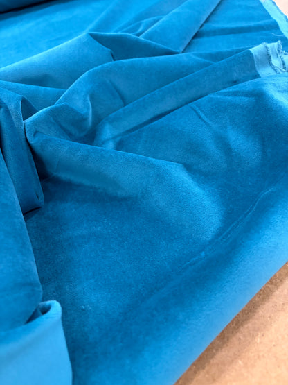 ZINO 010 emerald color cotton velvet