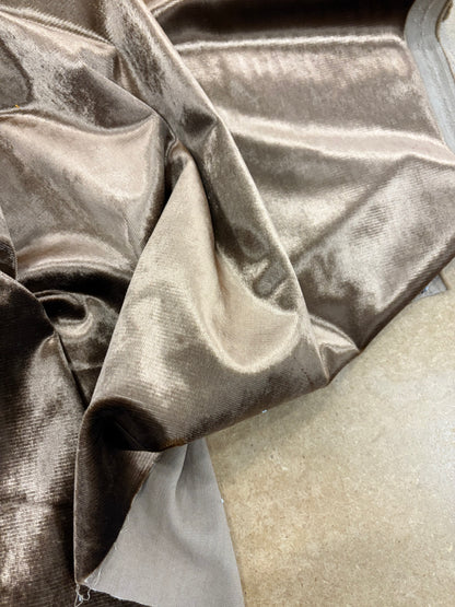 ZINO 011 caramel color cotton velvet