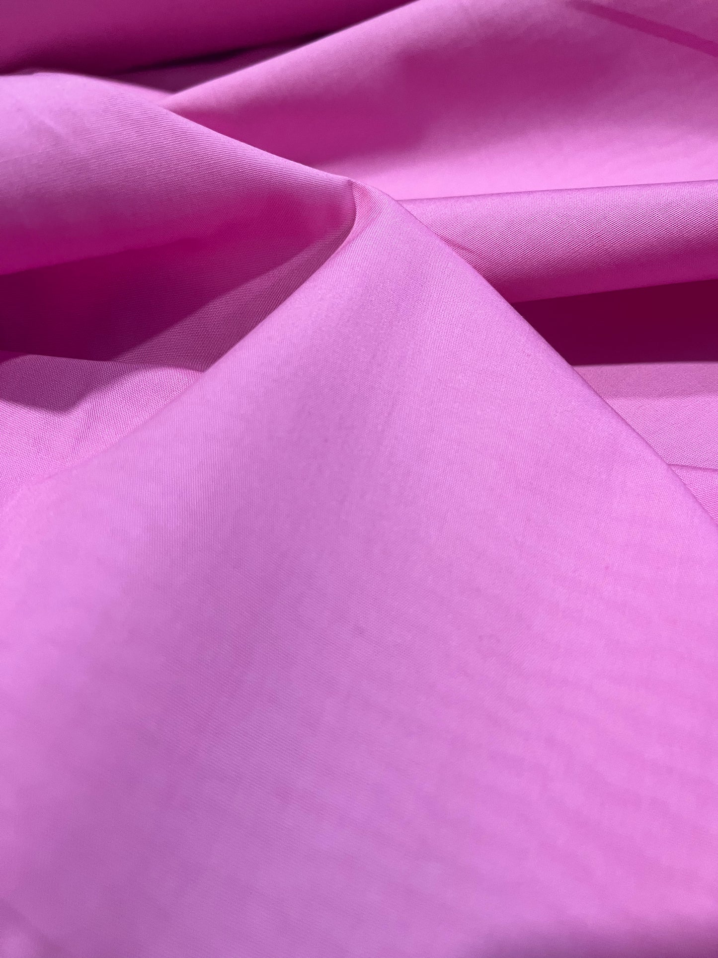 F01 poplin pink crinkle effect