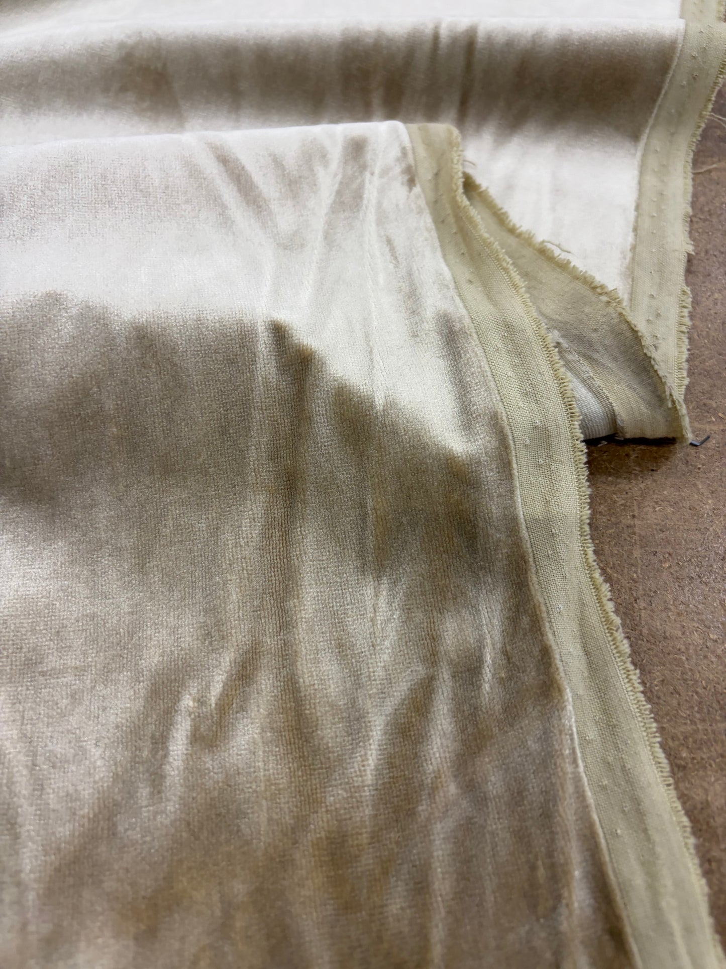 ZINO 012 camel color cotton velvet