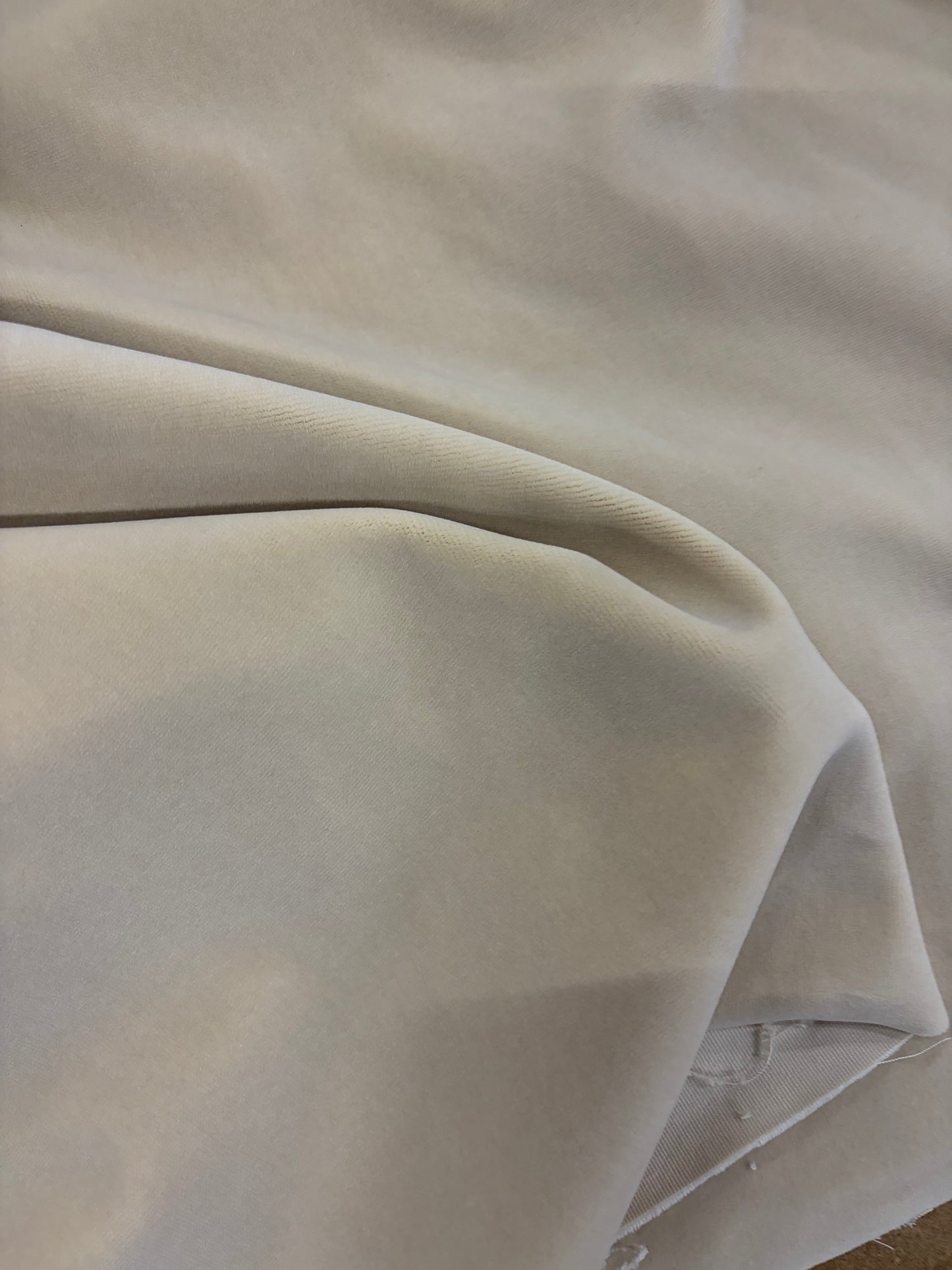 ZINO 013 cream color cotton velvet