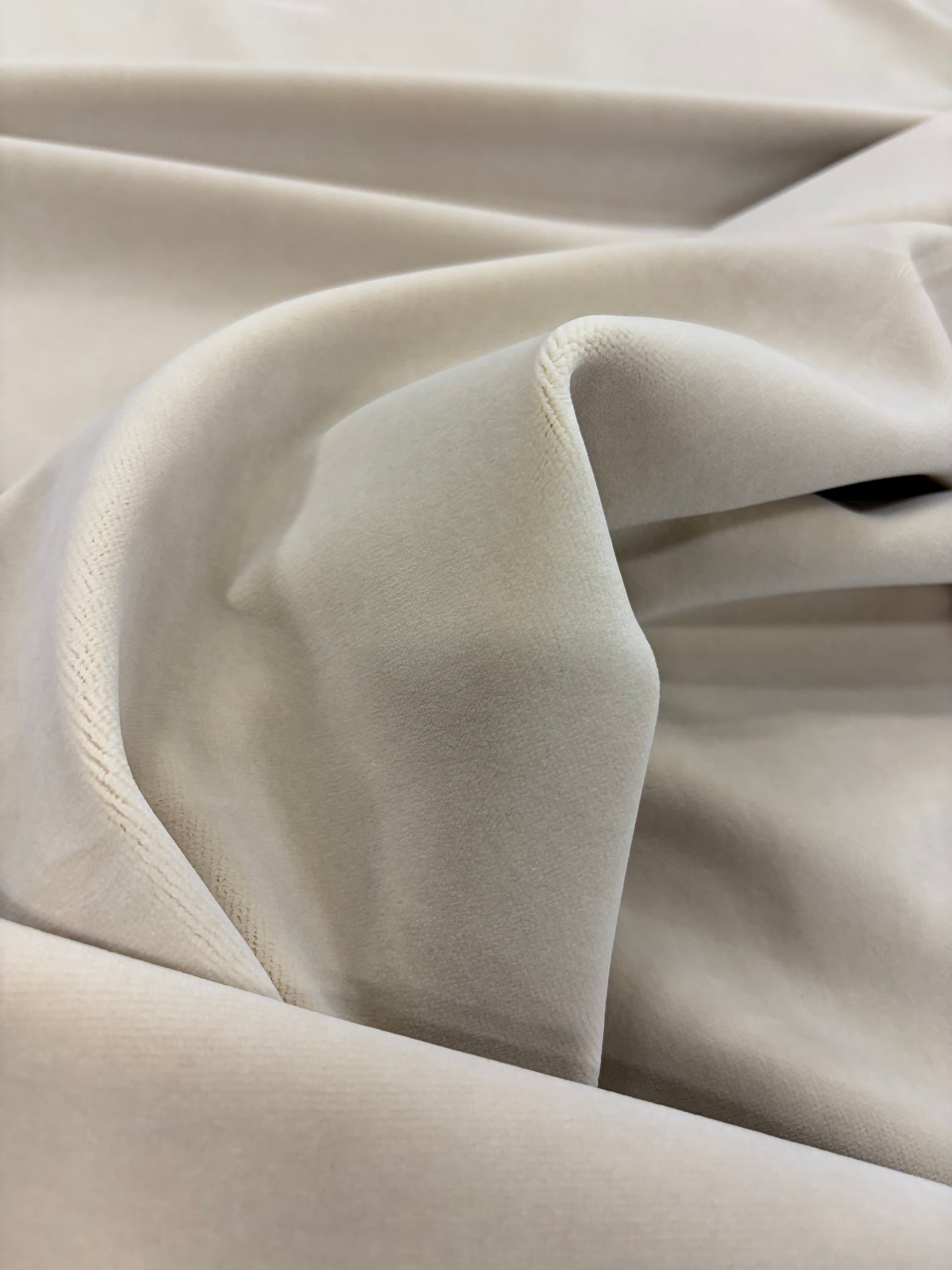 ZINO 013 cream color cotton velvet