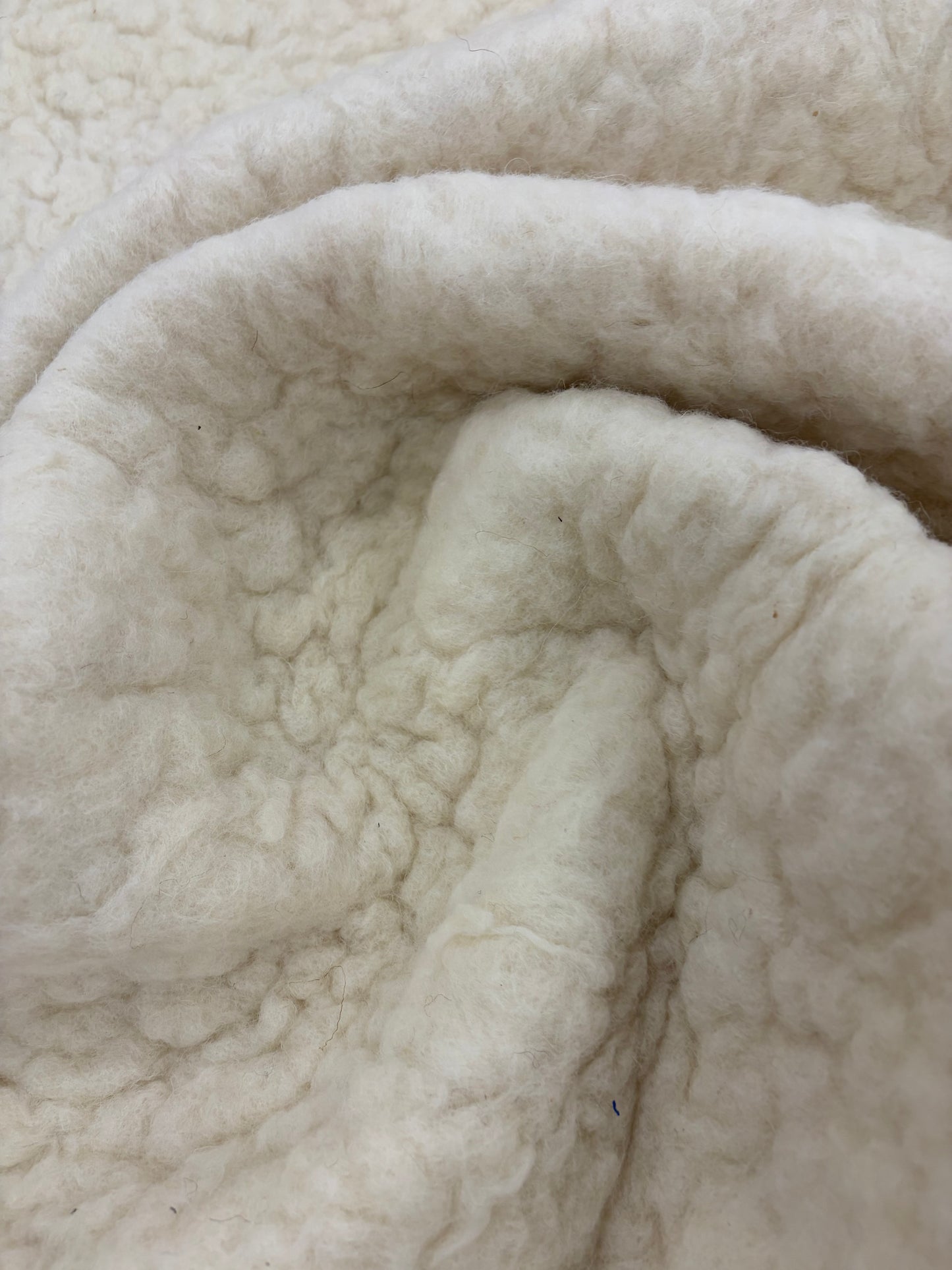 ZINO 015 heavy boiled wool with applicated wool knots