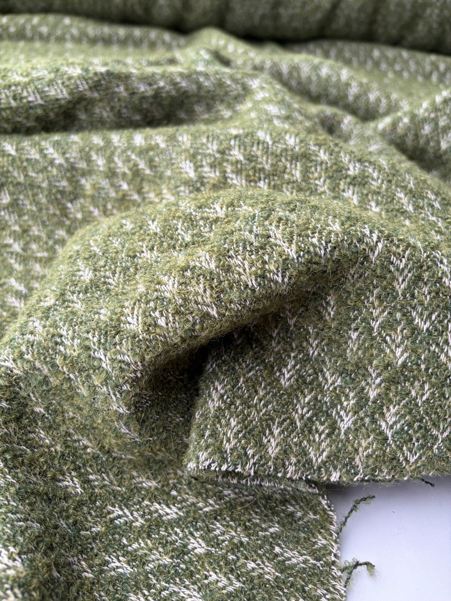 SMITHERS 018 khaky fantasy boiled wool