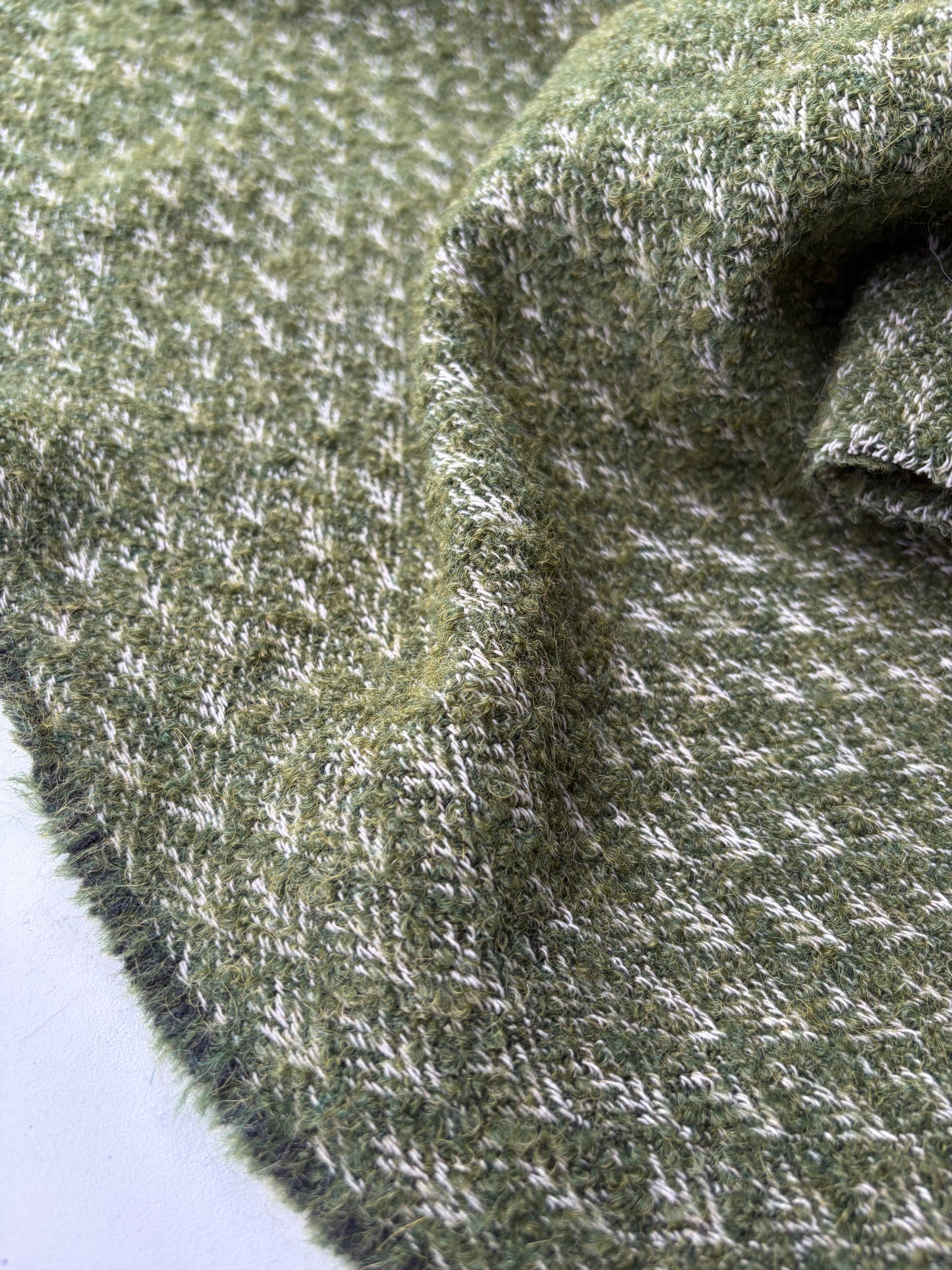 SMITHERS 018 khaky fantasy boiled wool