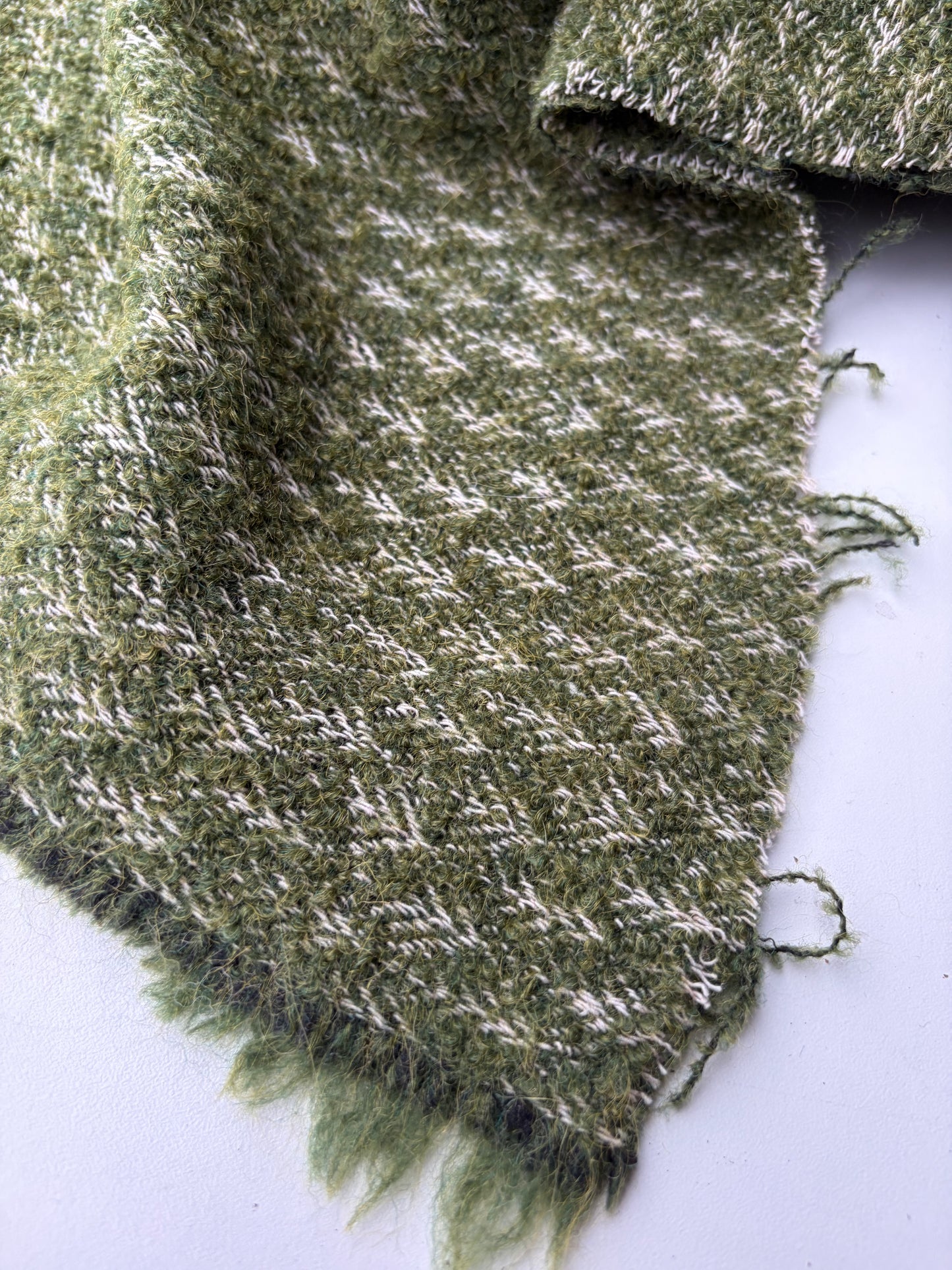 SMITHERS 018 khaky fantasy boiled wool