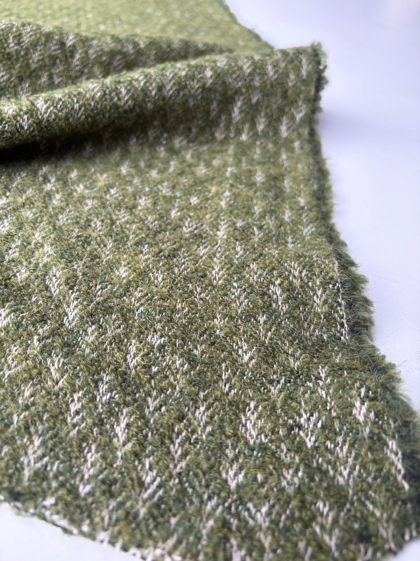 SMITHERS 018 khaky fantasy boiled wool