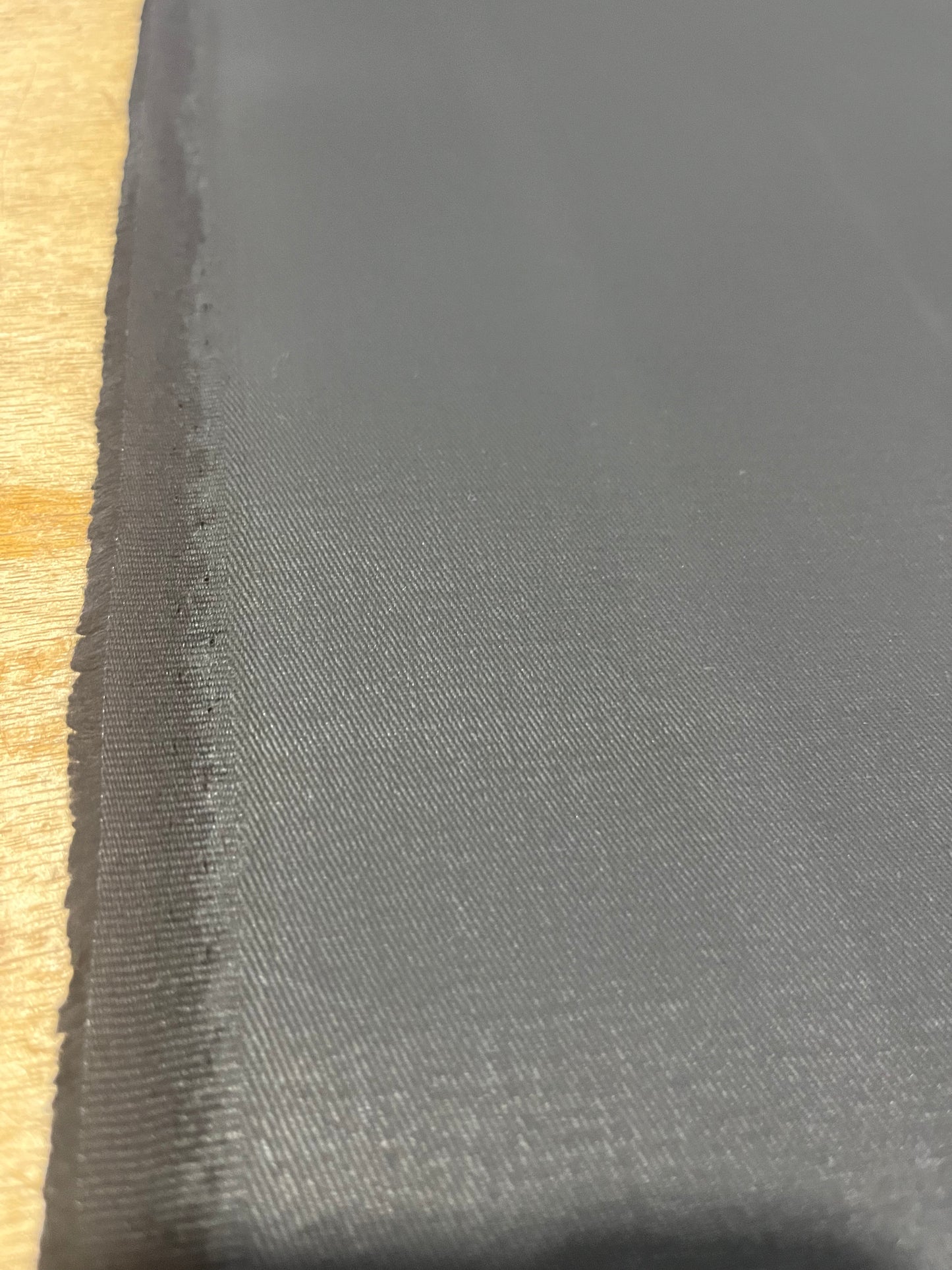 F01 tarred drill black coat fabric waterproof